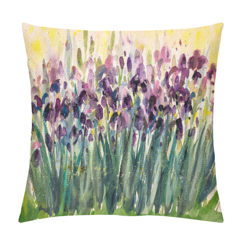 Personality  Irises Pillow Covers