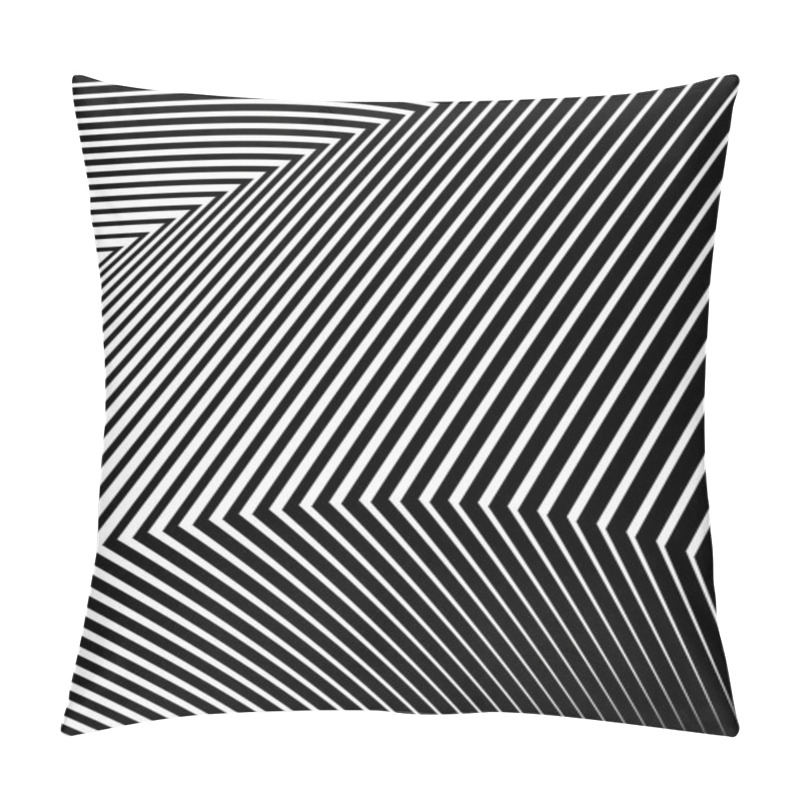 Personality  Design Element Minimalism Background Image Line From Thick To Th Pillow Covers