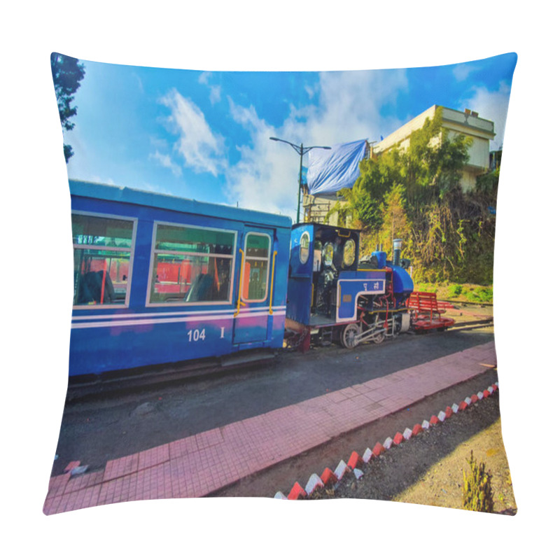 Personality  Famous Darjeeling Toy Train At The Ghoom Train Station, Darjeeling Pillow Covers