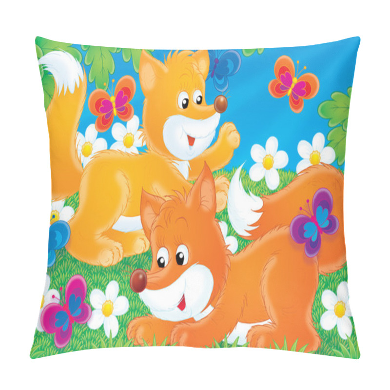 Personality  Fox Game Pillow Covers