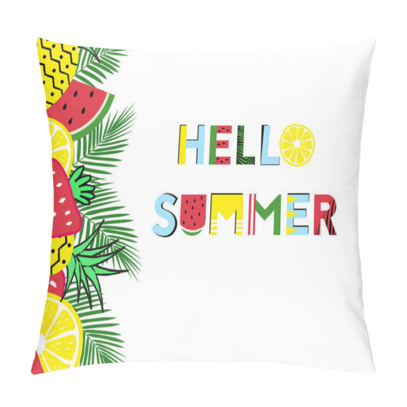 Personality  Enjoy Summer Time Pillow Covers