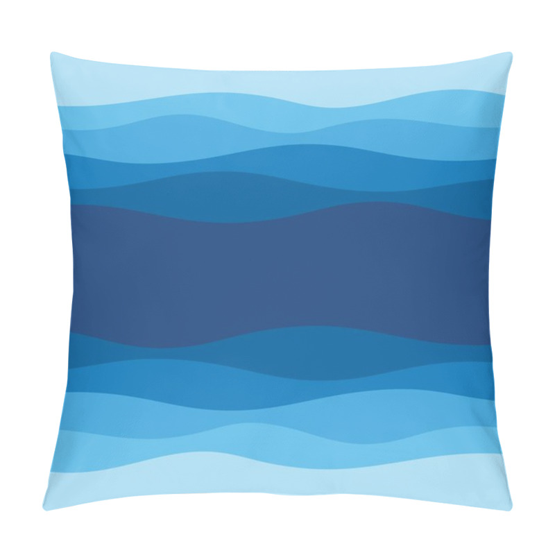 Personality  Abstract Water Wave Design Background Pillow Covers