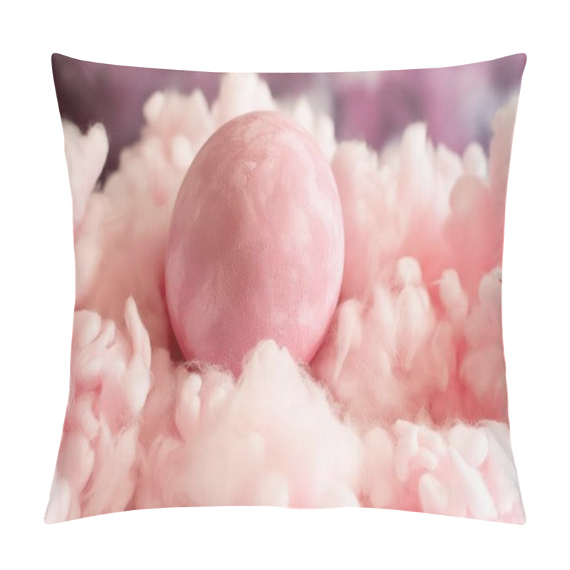 Personality  Explore A Breathtaking Cosmic Landscape Where A Vibrant Pink Planet Floats Amidst Fluffy Pink Clouds, Creating A Surreal Atmosphere. This Enchanting Scene Invites You To A Whimsical World Of Dreams And Creativity. Pillow Covers