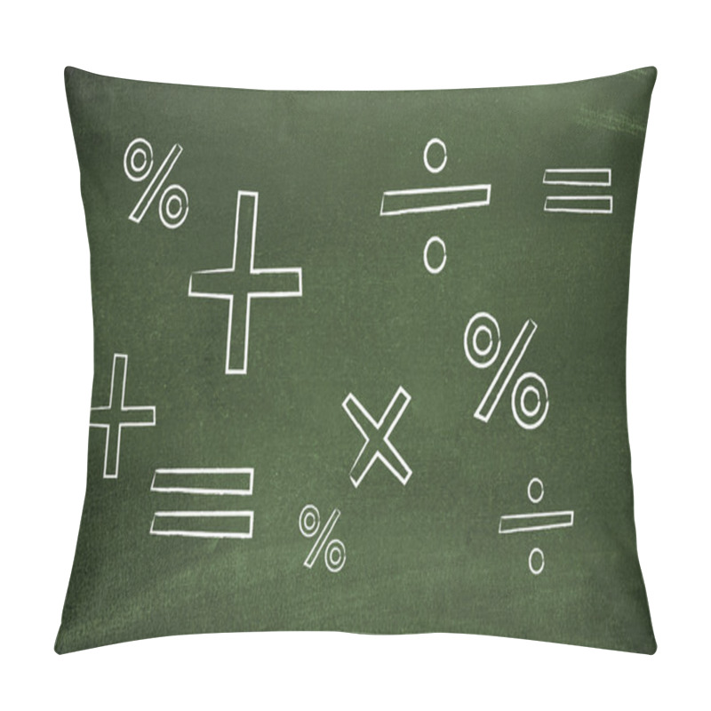 Personality  Math Symbols Pillow Covers