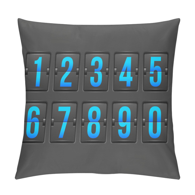 Personality  Countdown Timer Scoreboard Pillow Covers