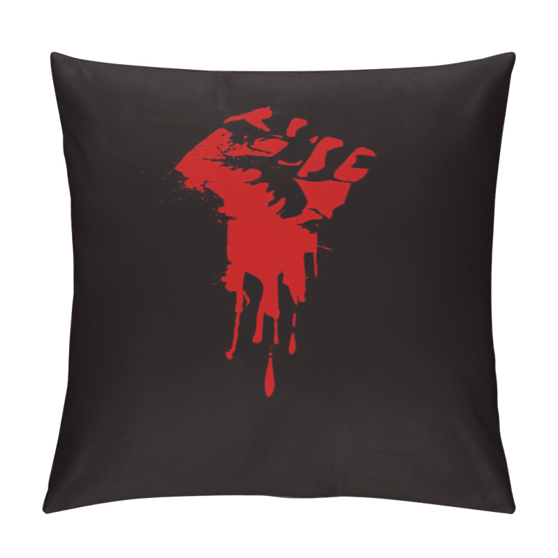 Personality  Fist Held Pillow Covers