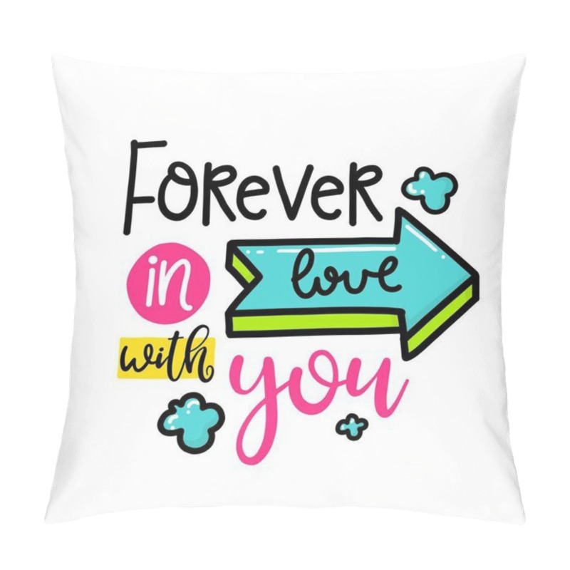 Personality  Vector Hand Drawn Lettering Poster Pillow Covers