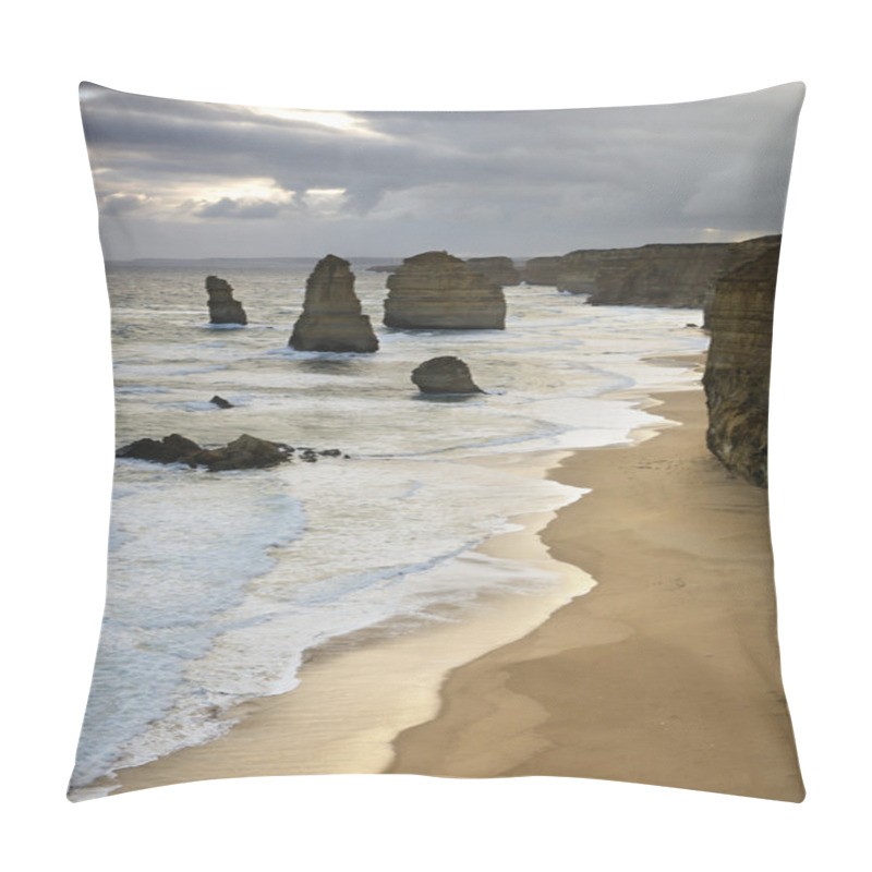 Personality  Landforms On Coastline. Pillow Covers