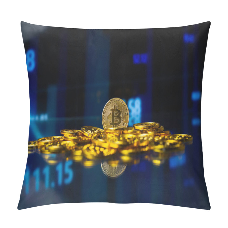 Personality  Bitcoin Crypto Money Digital Currency Pillow Covers