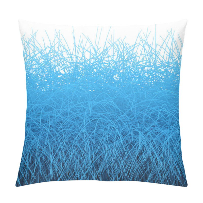 Personality  Blue Grass Pillow Covers