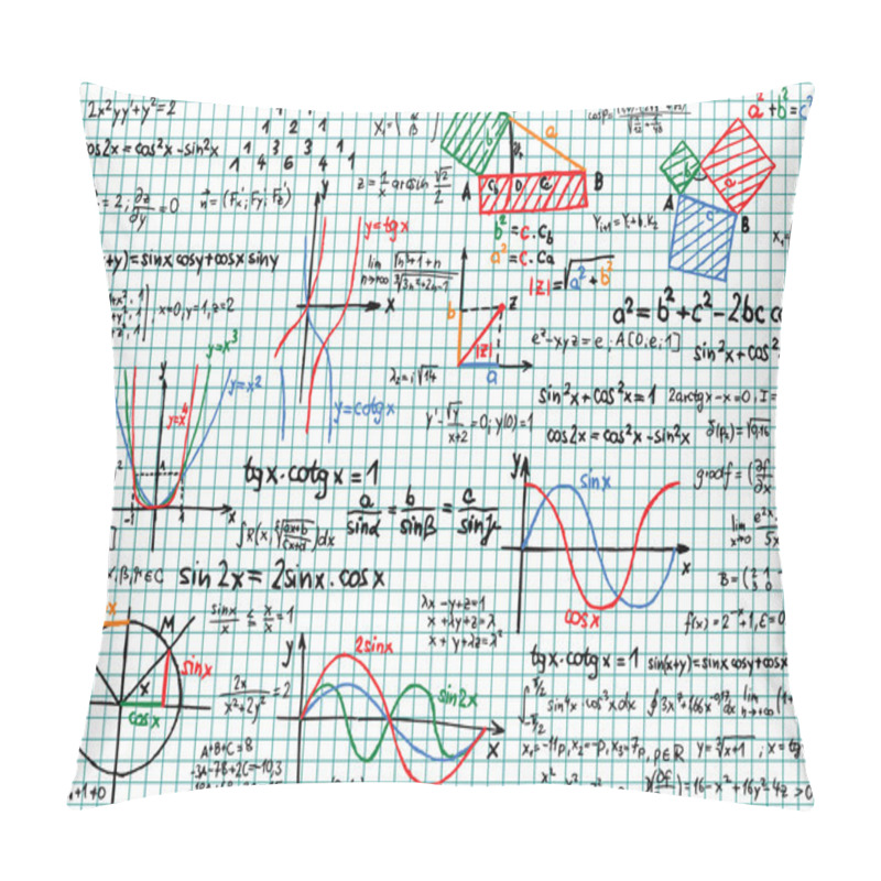 Personality  Mathematics Pillow Covers