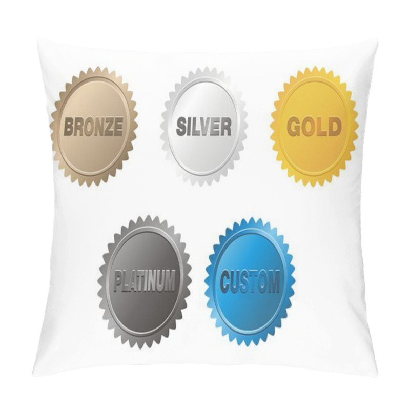 Personality  Medal Badge Pillow Covers