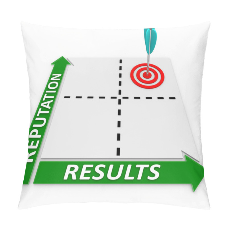 Personality  Reputation Results Matrix Outcome Pillow Covers