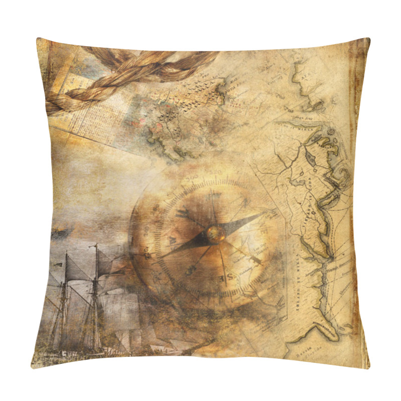 Personality  Old Adventure Book Pillow Covers