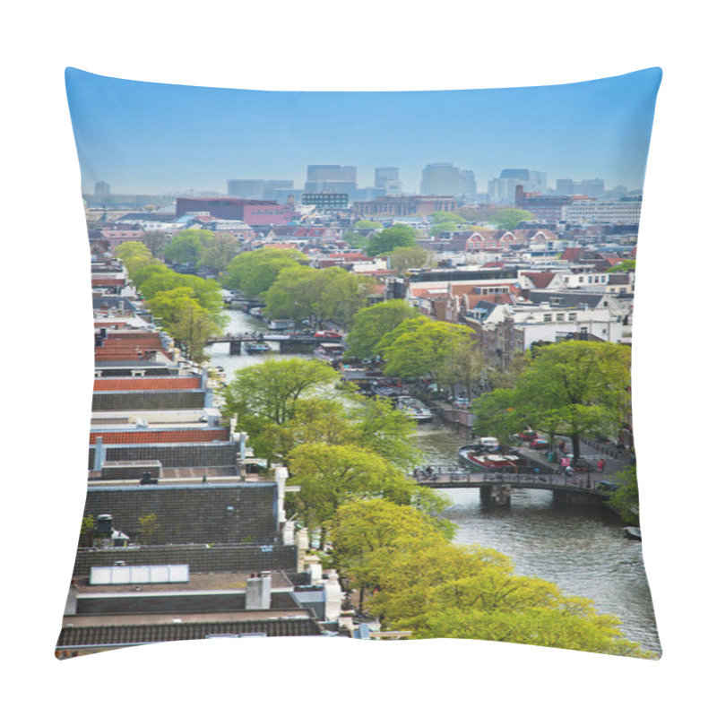 Personality  Amsterdam Panorama, Holland, Netherlands Pillow Covers