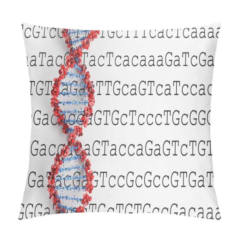 Personality  DNA Background Pillow Covers