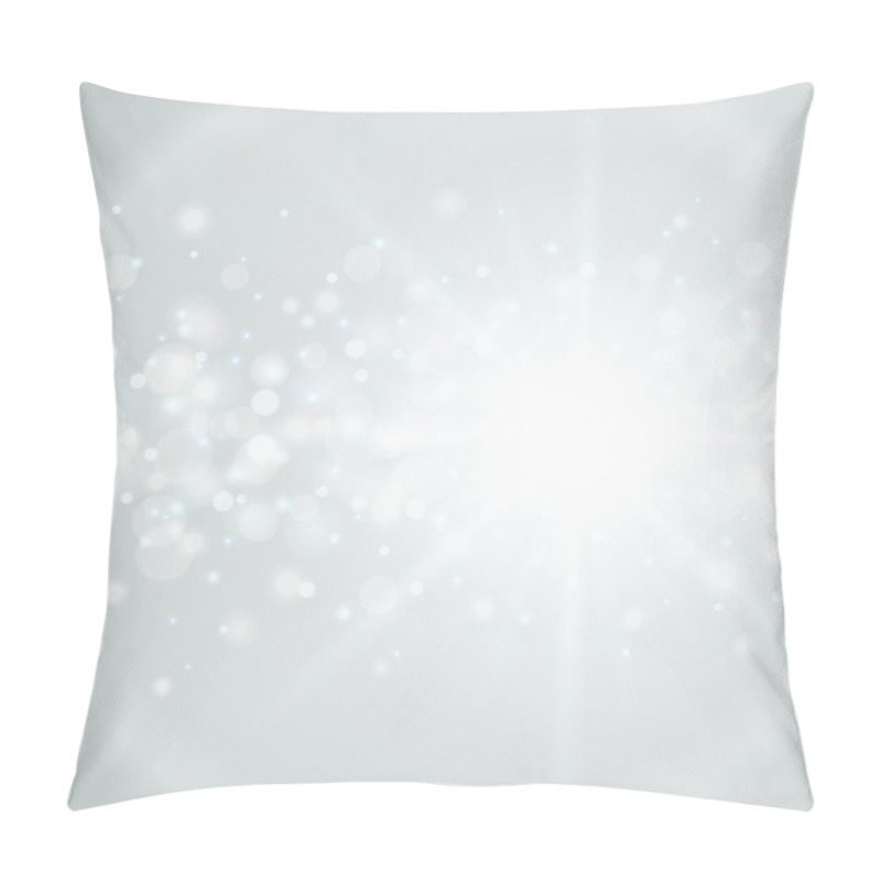 Personality  Lens Flare Vector Background Pillow Covers