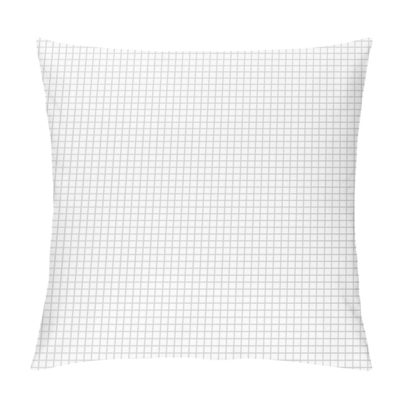 Personality  Vector Seamless Pattern Paper Exercise Book In A Cell.Texture Notebook Sheet Pillow Covers