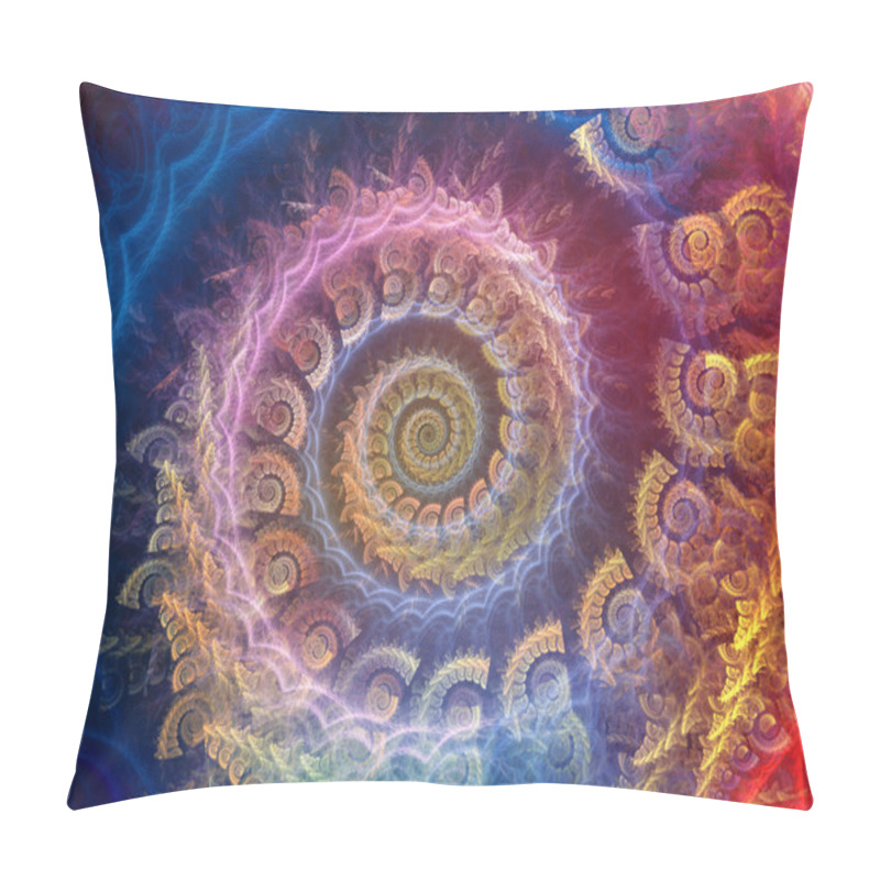 Personality  Spiral Background Pillow Covers