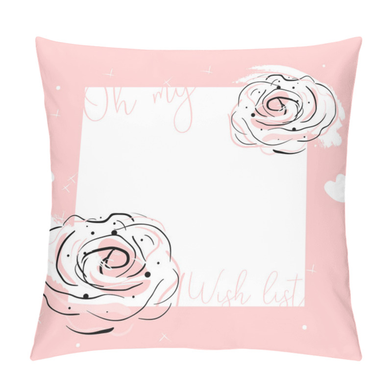 Personality  Oh My Wish List Pillow Covers