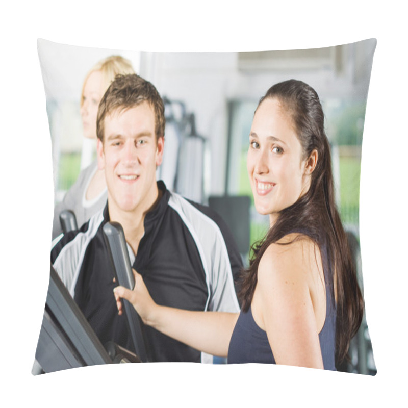 Personality  Personal Trainers Giving Instruction Pillow Covers