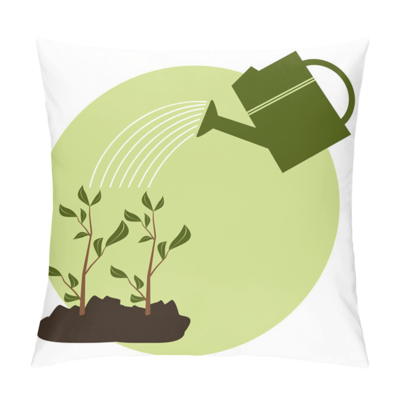 Personality  Arbor Day Icon Pillow Covers