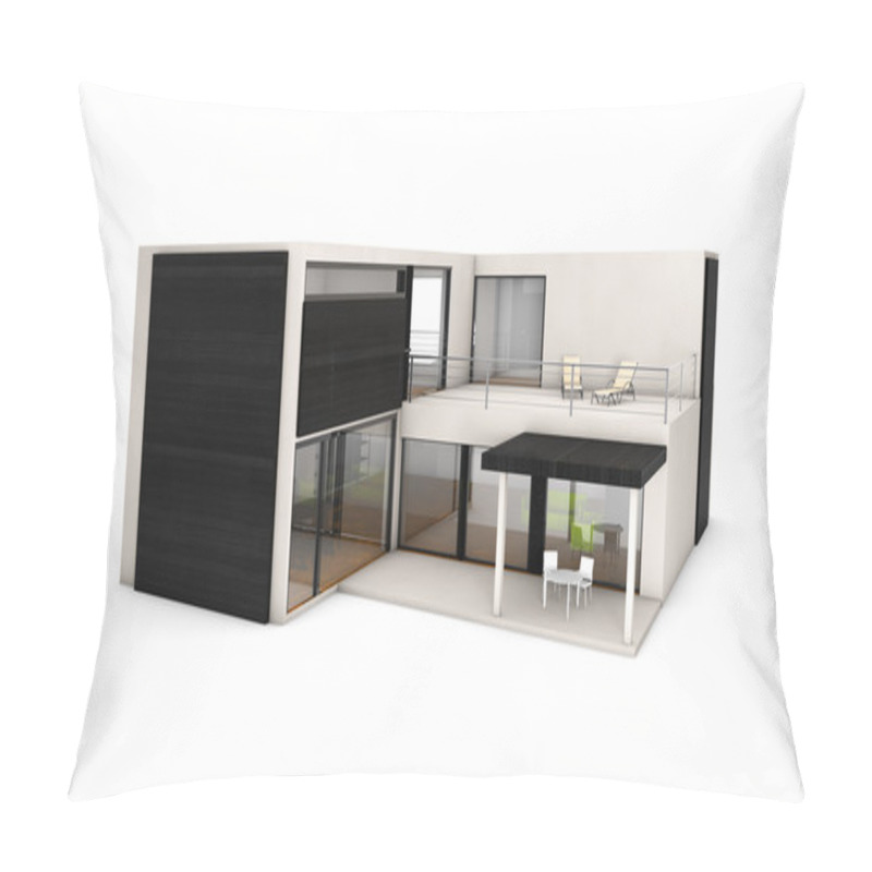 Personality  Modern House Pillow Covers