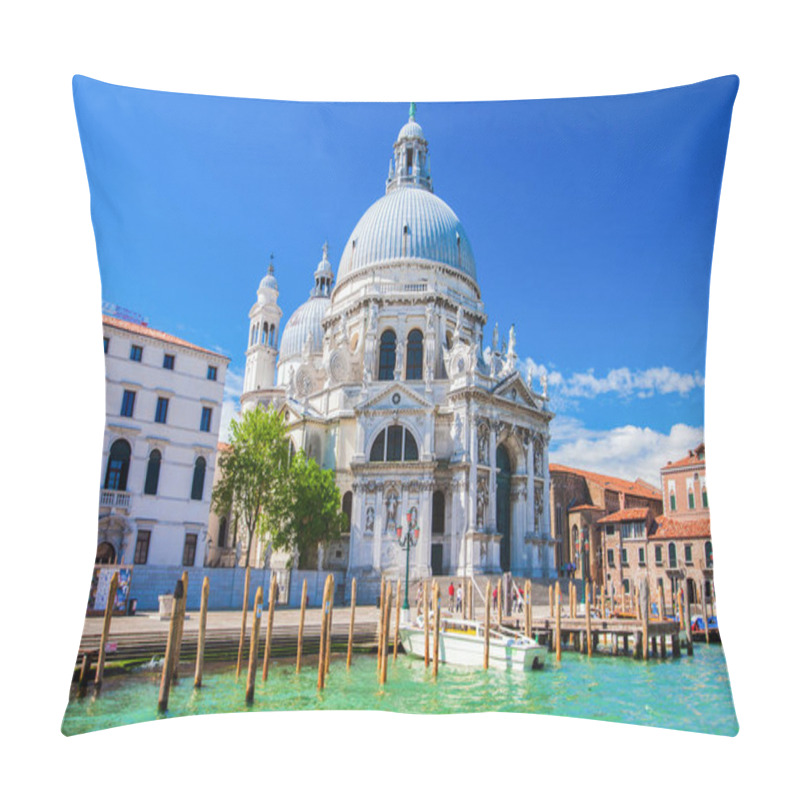 Personality  Venice, Italy. May 07. 2012: Santa Maria Della Salute Pillow Covers