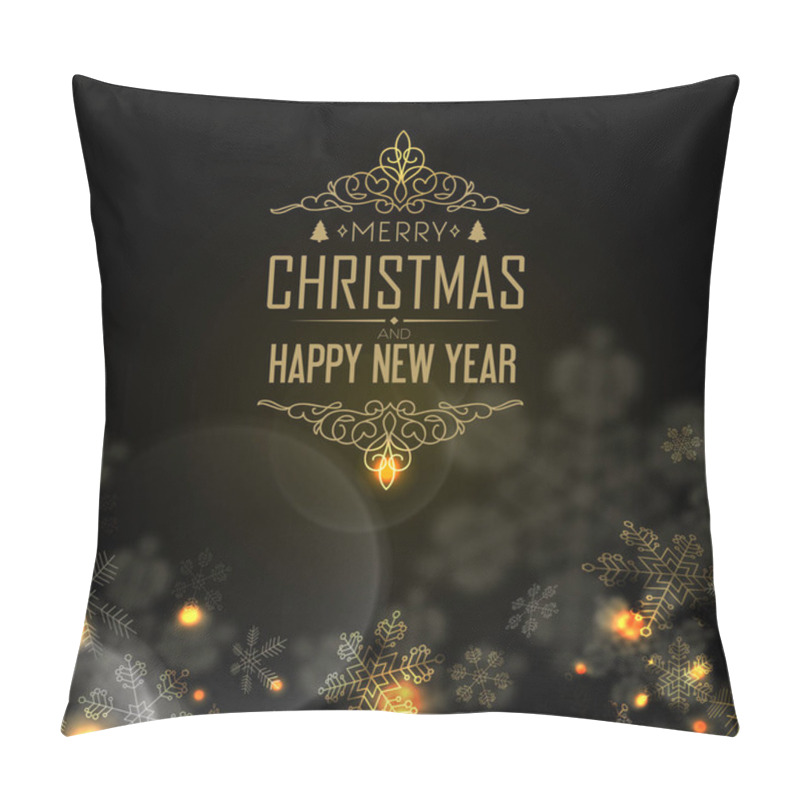 Personality  Happy New Year Design Postcard Pillow Covers