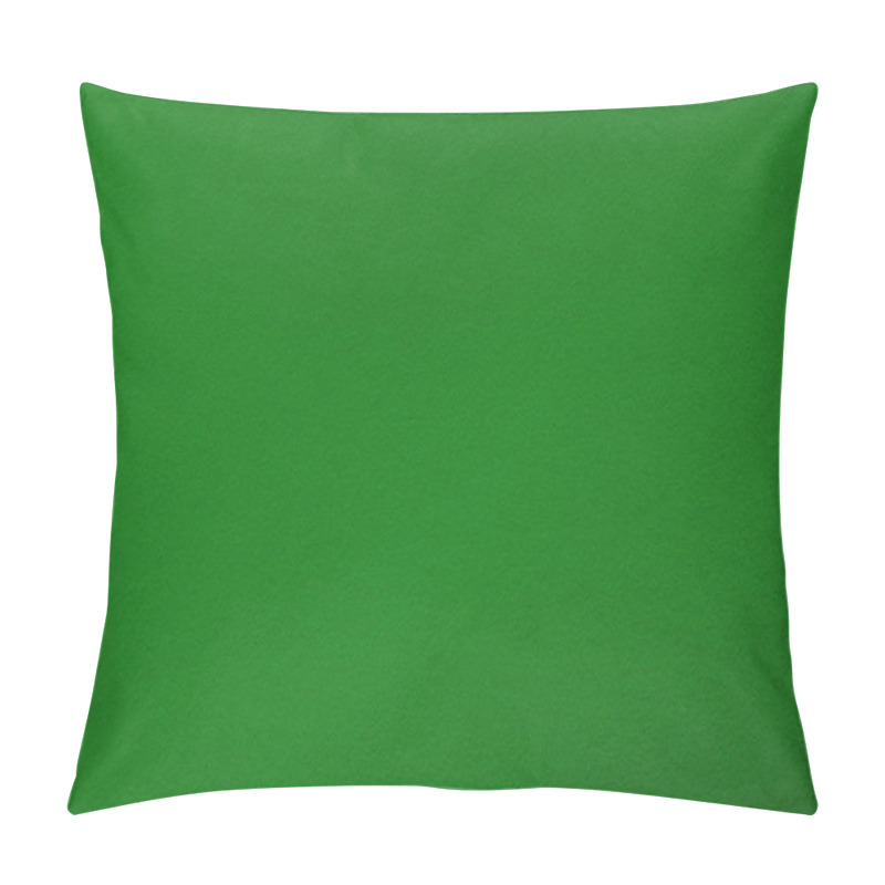 Personality  Green Background With Paper Texture, Horizontal, Blank Space Pillow Covers