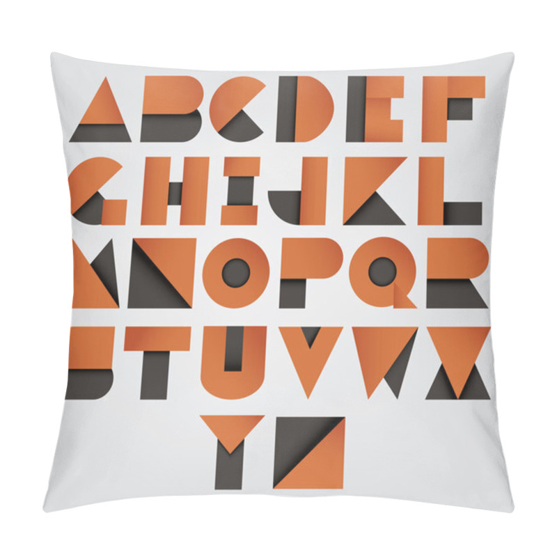 Personality  Collection Of Alphabet Letters Pillow Covers