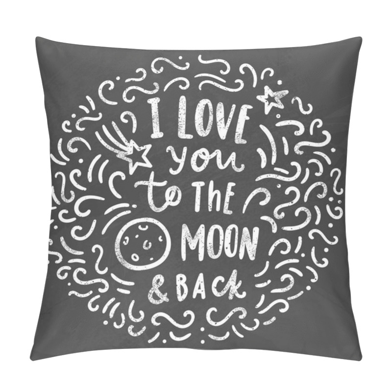 Personality  I Love You To The Moon And Back. Pillow Covers