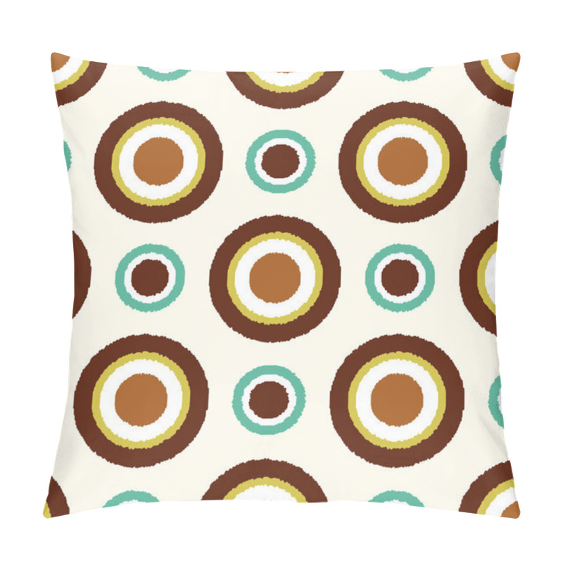 Personality  Circle Dots Pattern Pillow Covers