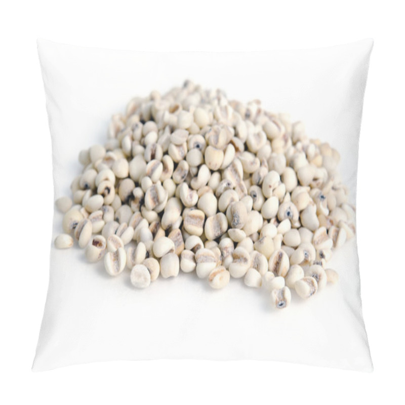 Personality  Millet Rice Bean, Millet Grains Isolated On White Pillow Covers