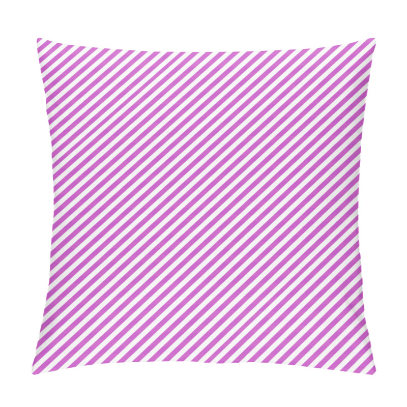 Personality  Pink Diagonal Lines Pattern Pillow Covers