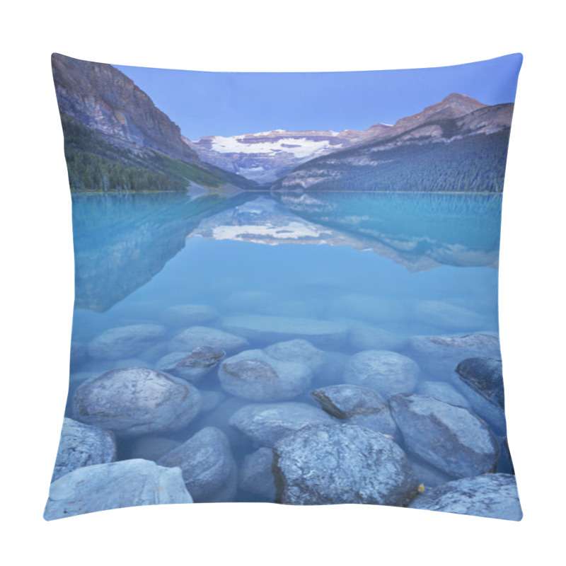 Personality  Lake Louise, Banff National Park, Canada At Dawn Pillow Covers