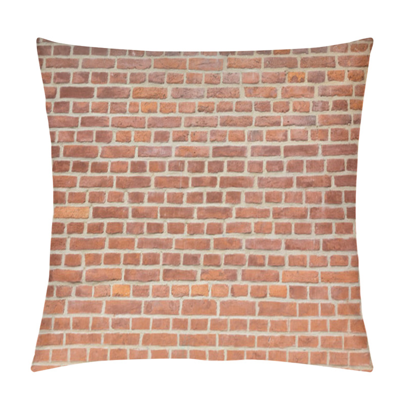 Personality  Red Brick Wall Texture Background Pillow Covers