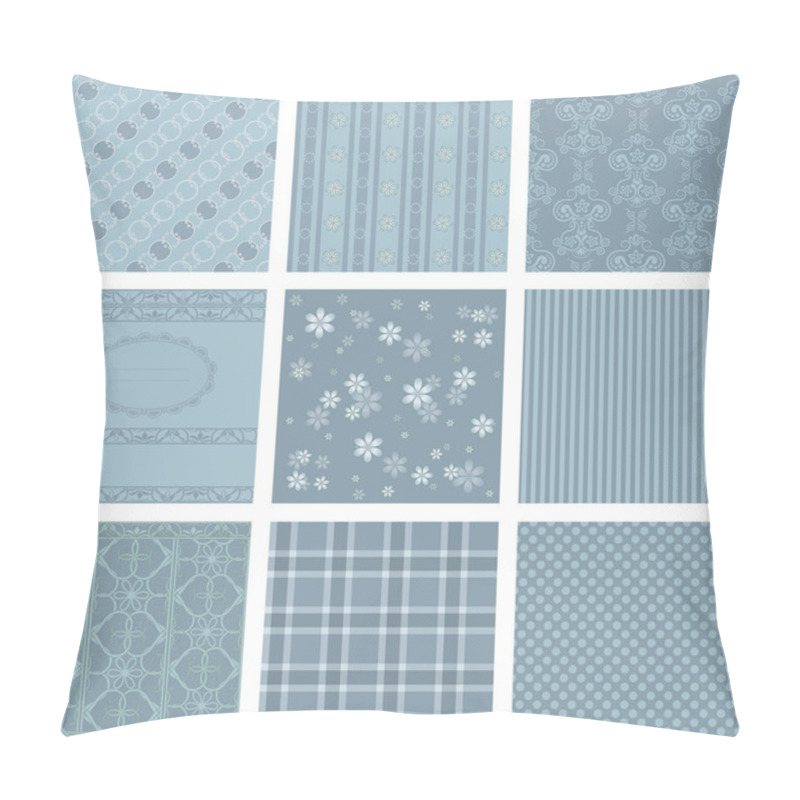 Personality  Vector Scrapbook Set Pillow Covers