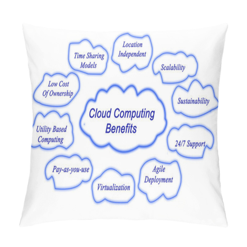 Personality  Cloud Computing Benefits Pillow Covers