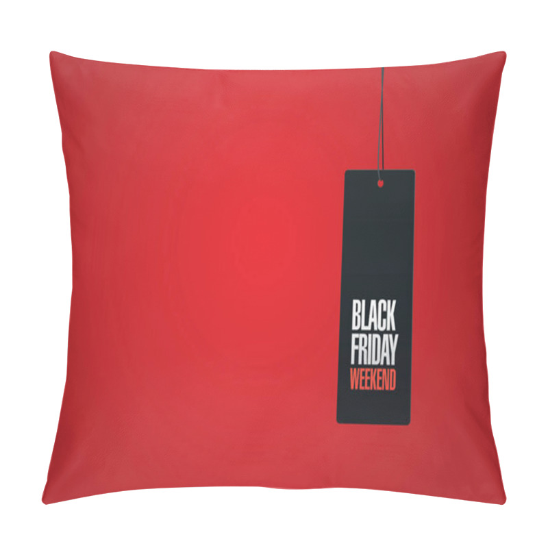 Personality  Black Friday Text On Label Pillow Covers