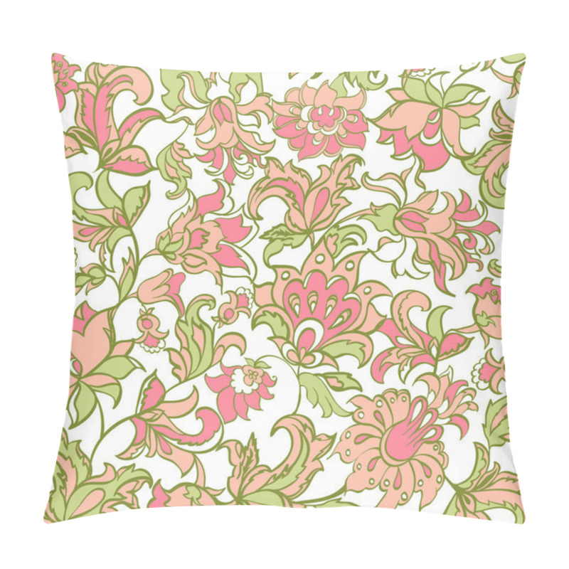 Personality  Floral Seamless Pattern Pillow Covers