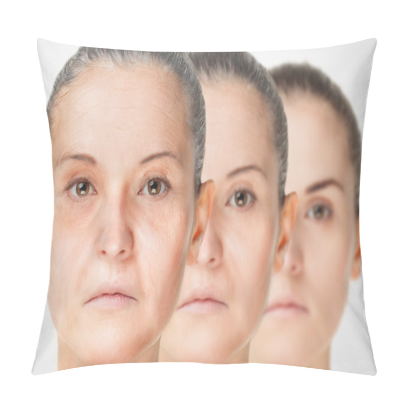 Personality  Aging Process, Rejuvenation Anti-aging Skin Procedures Pillow Covers