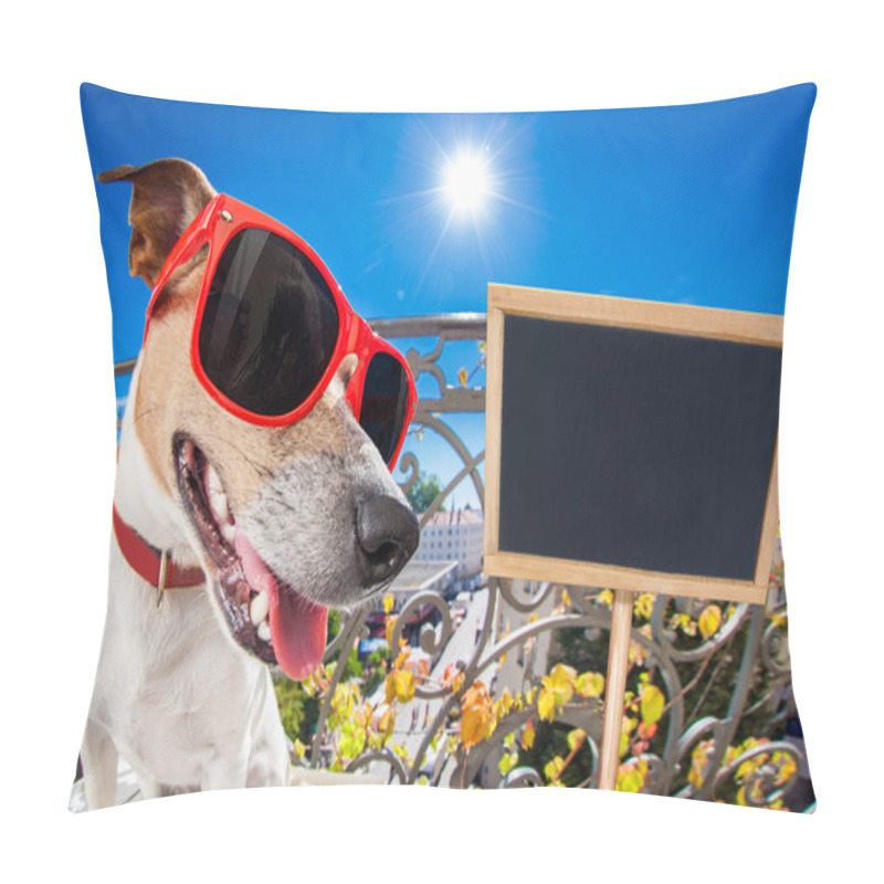 Personality  Crazy Silly Dumb Dog Fisheye Look Pillow Covers