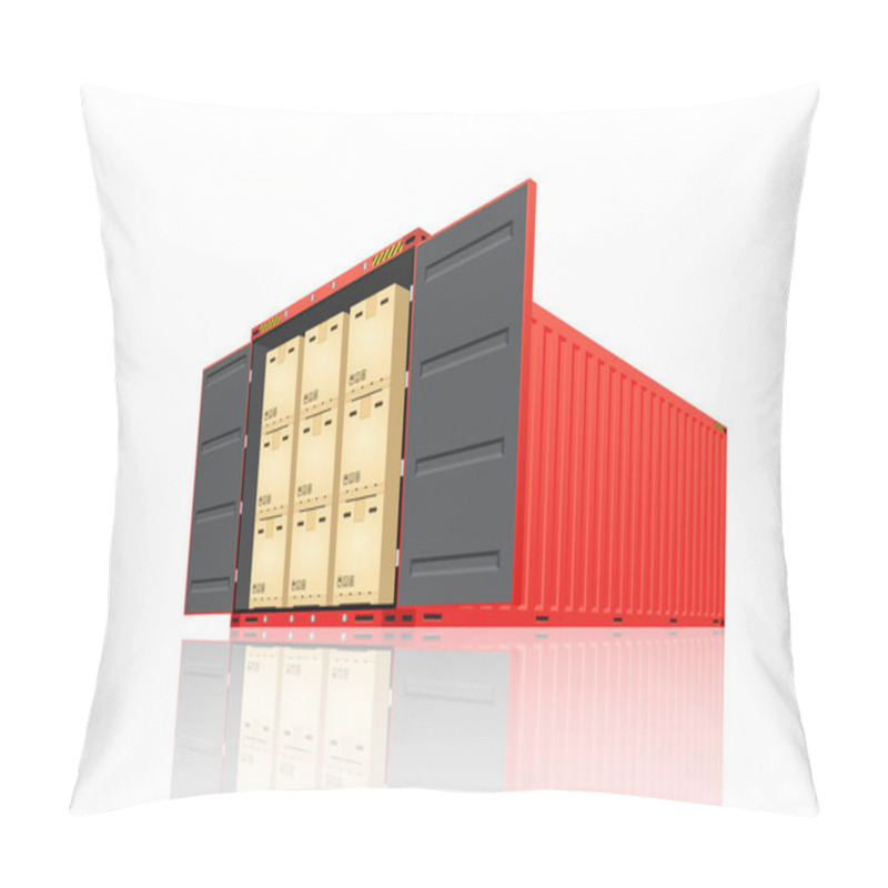 Personality  Cargo Container Vector Pillow Covers