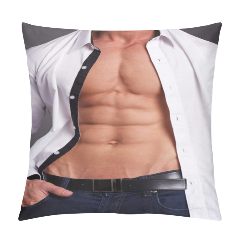 Personality  Male Torso Pillow Covers