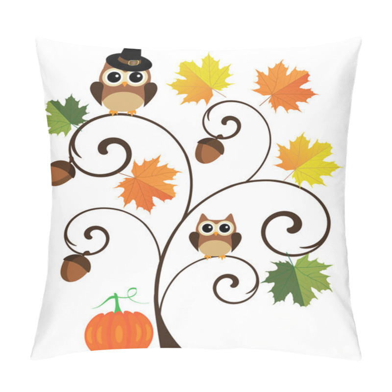 Personality  Thanksgiving Background Pillow Covers