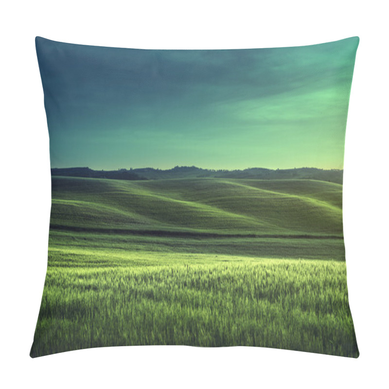 Personality  Tuscany Sunset, Italy Pillow Covers