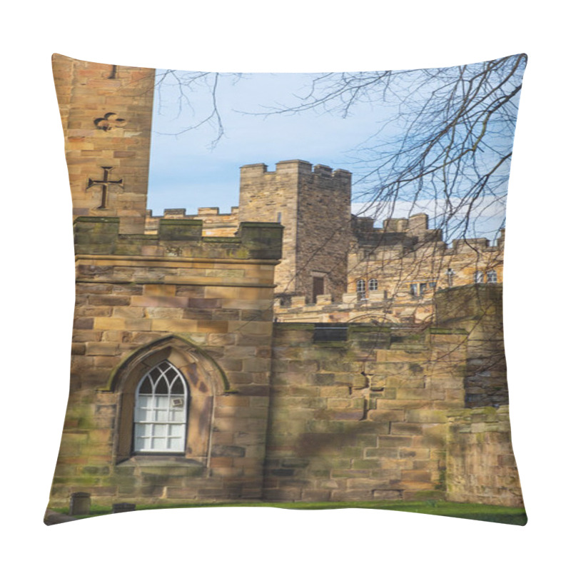 Personality  Durham Castle, Norman Castle In The City Of Durham, England Pillow Covers