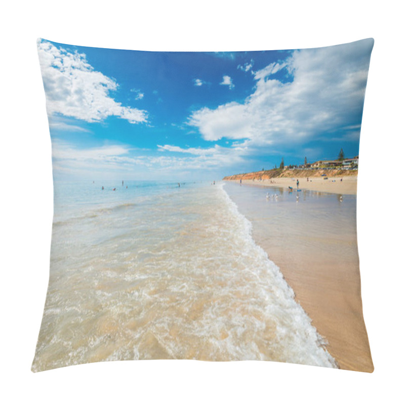 Personality  Moana Beach, South Australia Pillow Covers