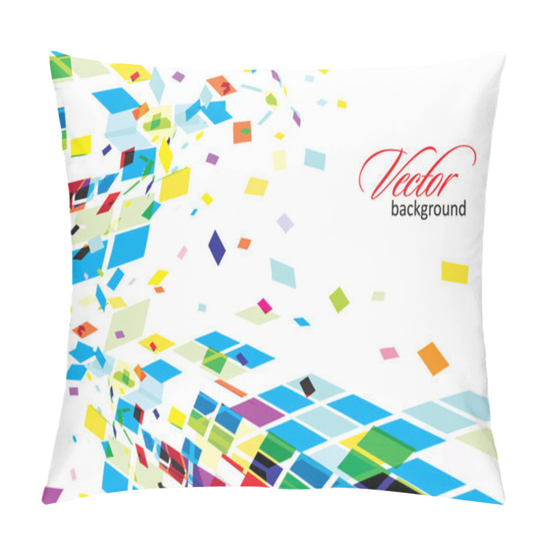 Personality  Abstract Mosaic Composition Pillow Covers